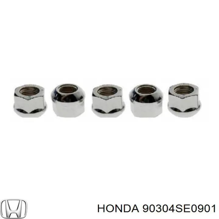Гайка колесная Honda 90304SE0901