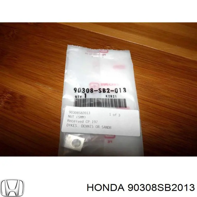 90308SB2013 Honda 