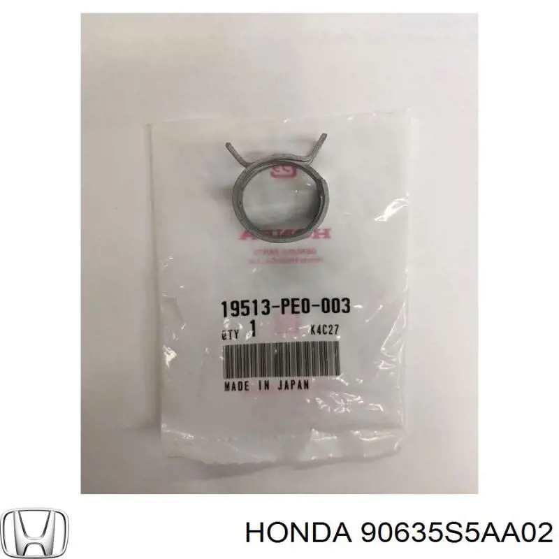 90635S5AA02 Honda 