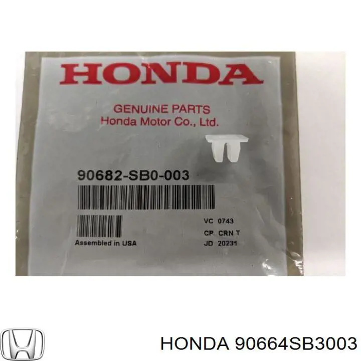  90664SB3003 Honda