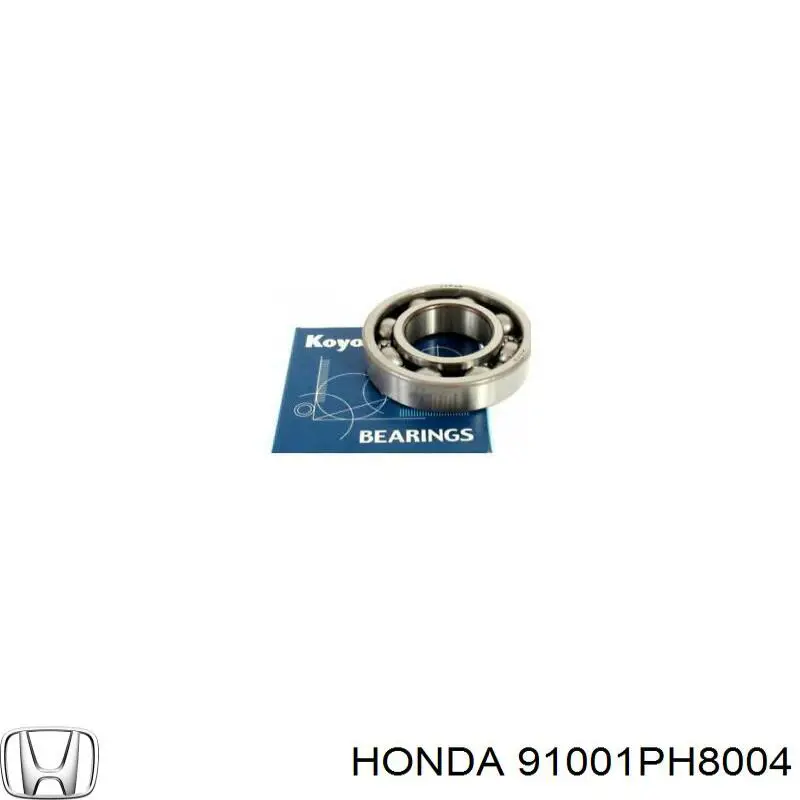 Подшипник цапфы передней Honda 91001PH8004