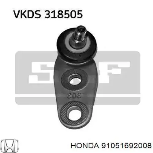 Подшипник ступицы 91051692008 Honda