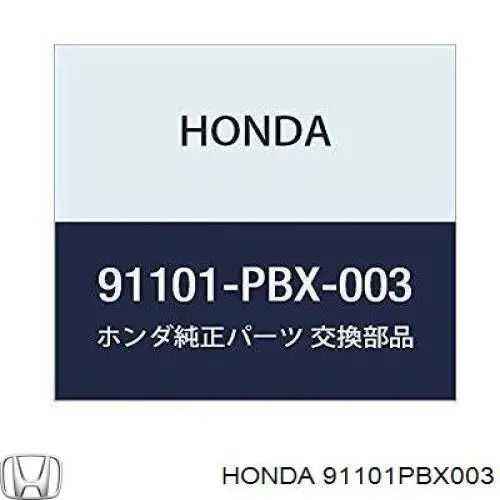  91101PBX003 Honda