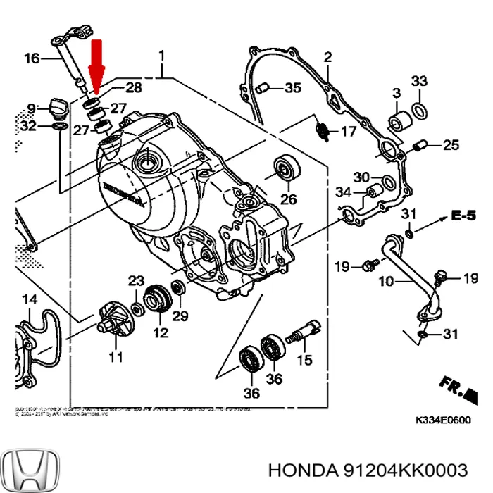 91204KK0003 Honda 