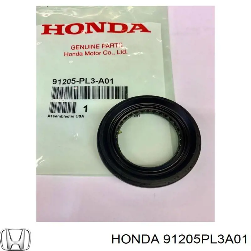 Сальник полуоси переднего моста, левой Honda 91205PL3A01 цена, от 7.34 USD