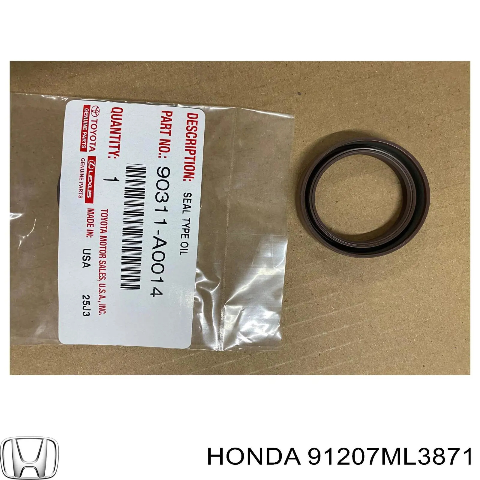  91207ML3871 Honda