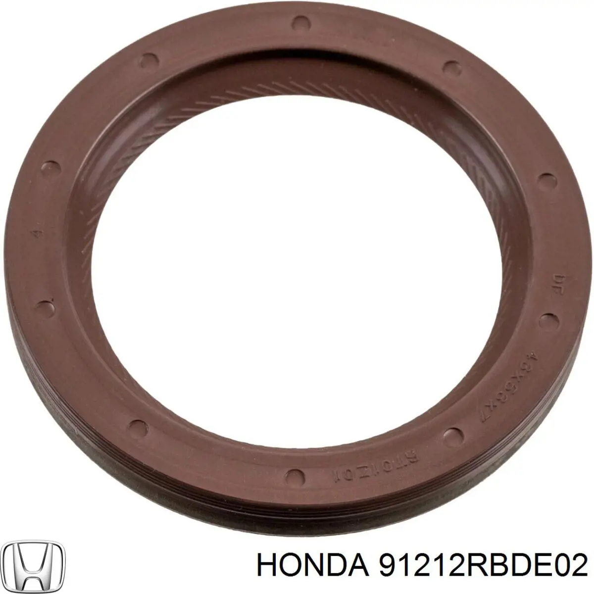 Anillo retén, cigüeñal frontal 91212RBDE02 Honda/Acura