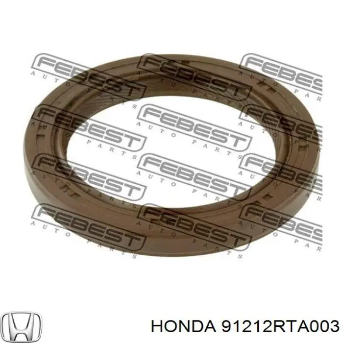 91212RTA003 Honda сальник коленвала двигателя передний