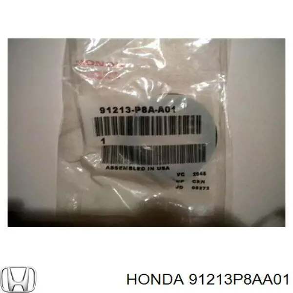 Сальник распредвала двигателя на Honda Accord 