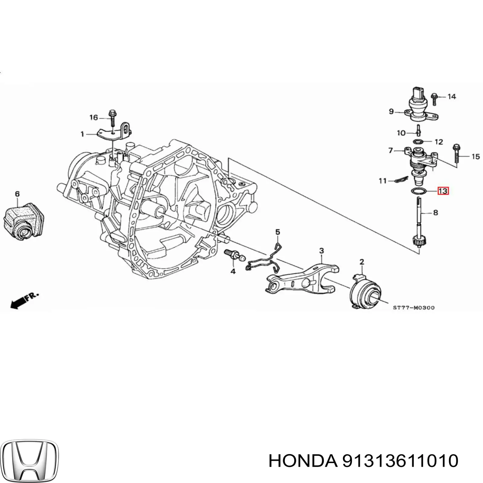  91313611010 Honda