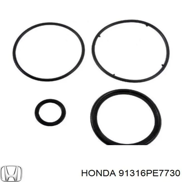 Кольцо уплотнительное масляного теплообменника на Honda Accord VII 