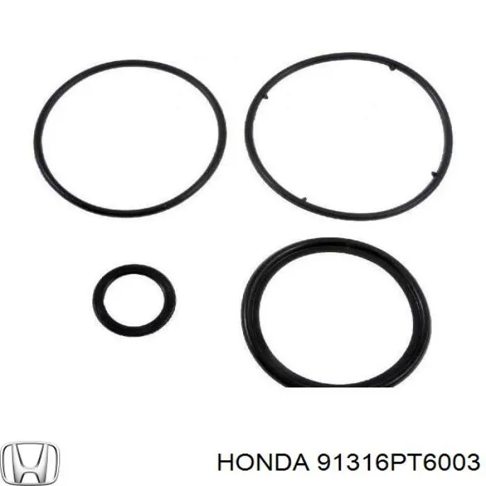 91316PT6003 Honda кольцо уплотнительное масляного теплообменника