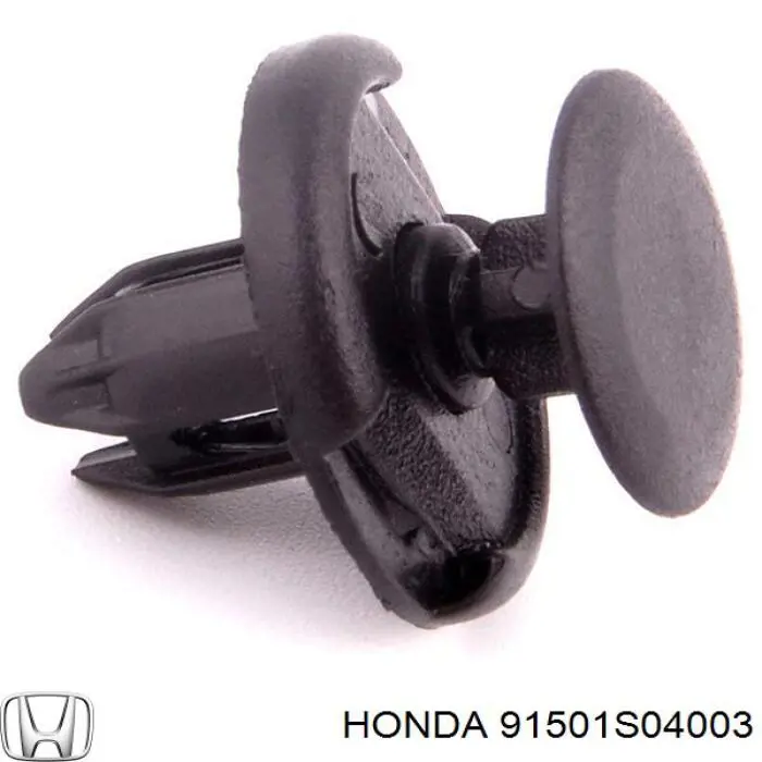 Пистон (клип) крепления подкрылка переднего крыла Honda 91501S04003