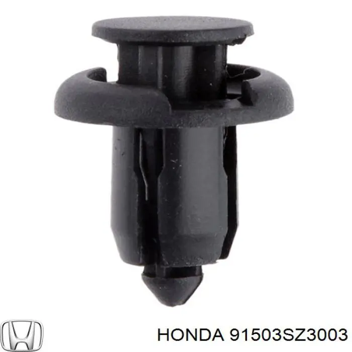 91503SZ3003 Honda пистон (клип крепления бампера заднего)