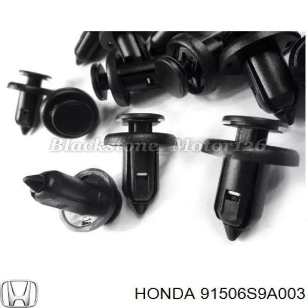 91506S9A003 Honda пистон (клип крепления решетки радиатора охлаждения)
