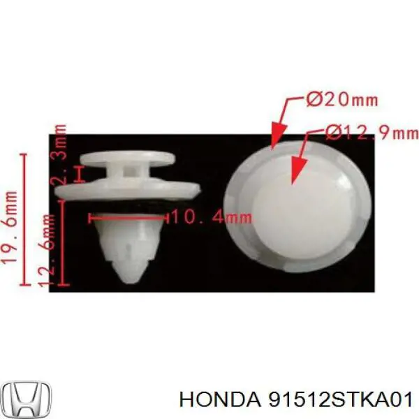  Honda 91512STKA01 цена, от 1.52 USD