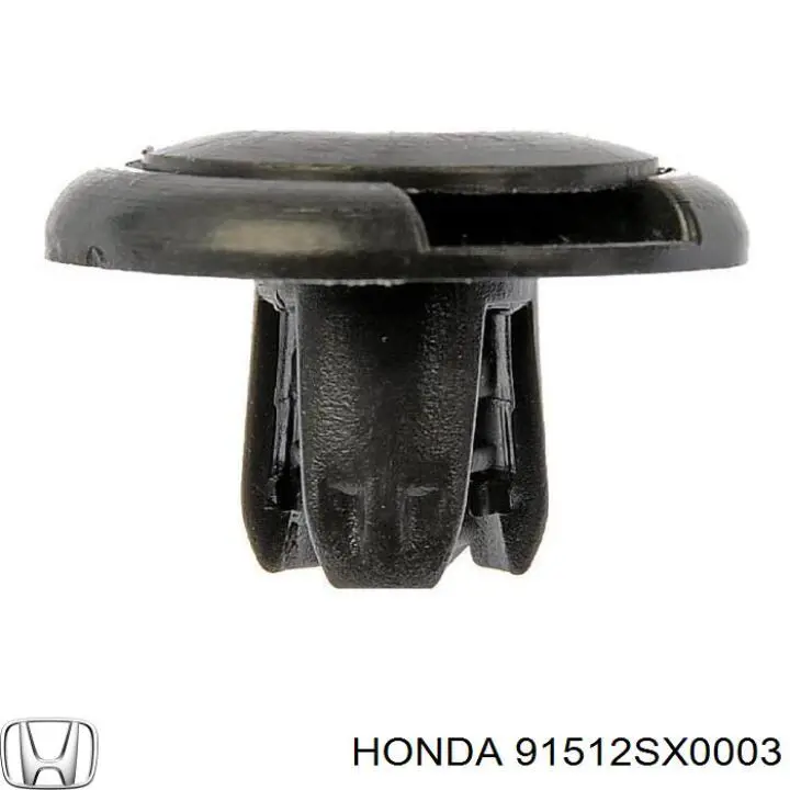 91512SX0003 Honda Клип крепления подкрылка переднего крыла