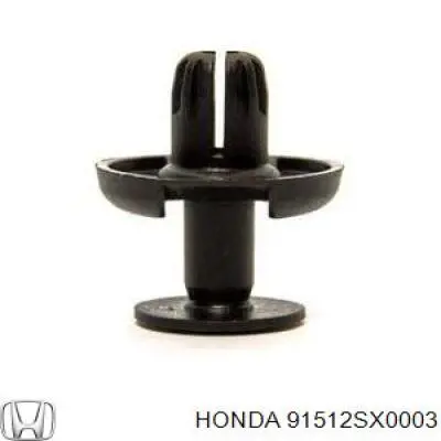 Пистон (клип) крепления подкрылка переднего крыла Honda 91512SX0003