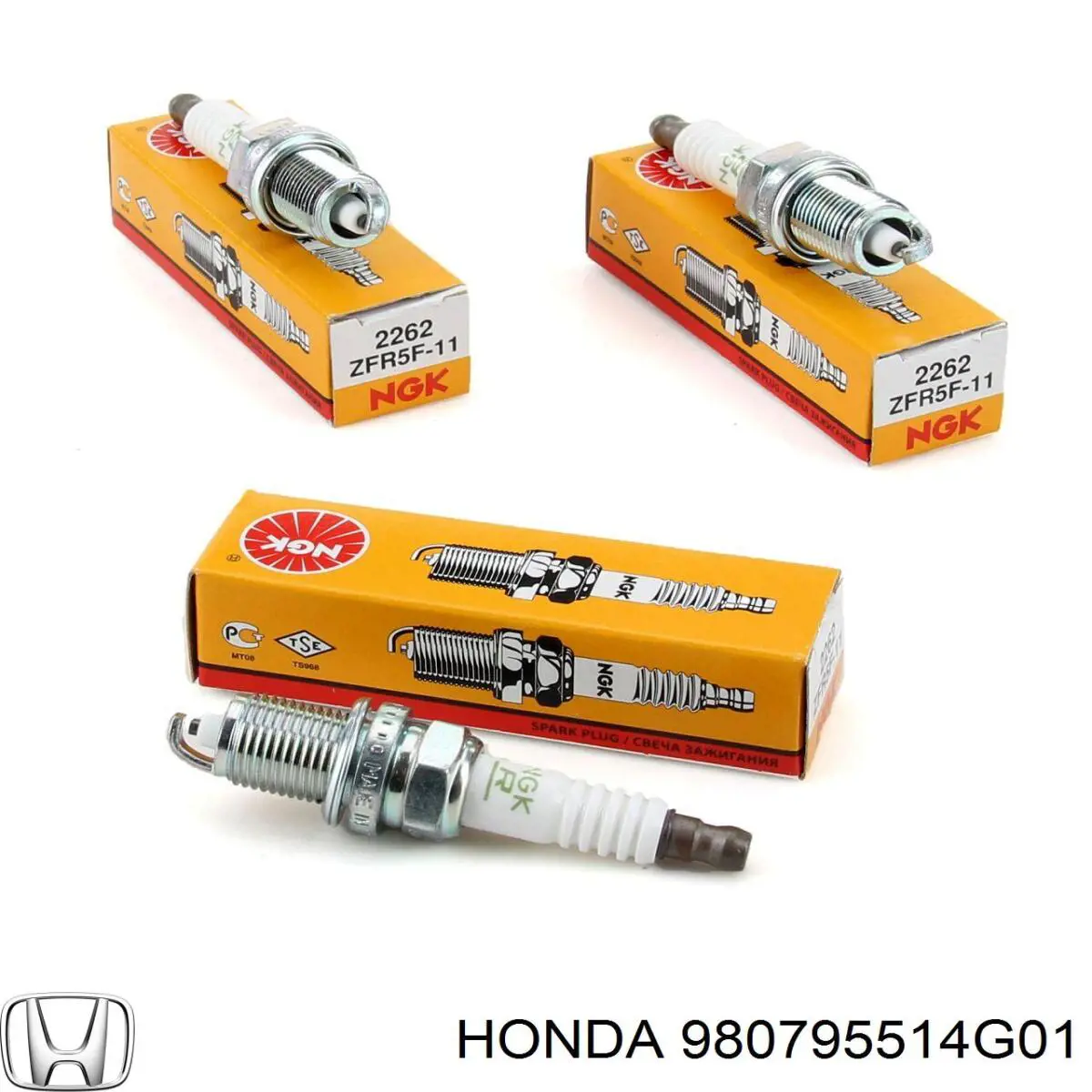 Свеча зажигания Honda 980795514G01 цена, от 2.80 USD