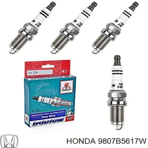 Свіча запалювання 9807B5617W Honda