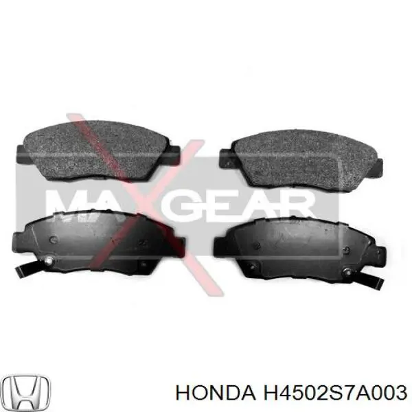 Передние тормозные колодки H4502S7A003 Honda