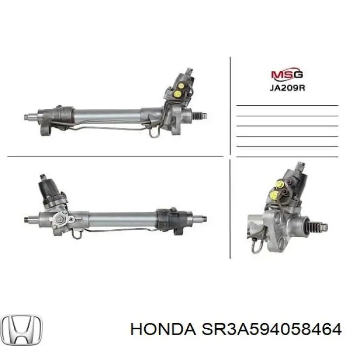 SR3A594058464 Honda Управление рулевое в сборе