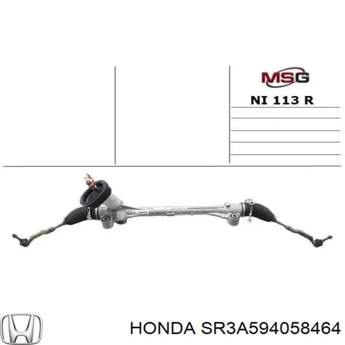 Реечный рулевой механизм Honda SR3A594058464 цена, от 179.24 USD