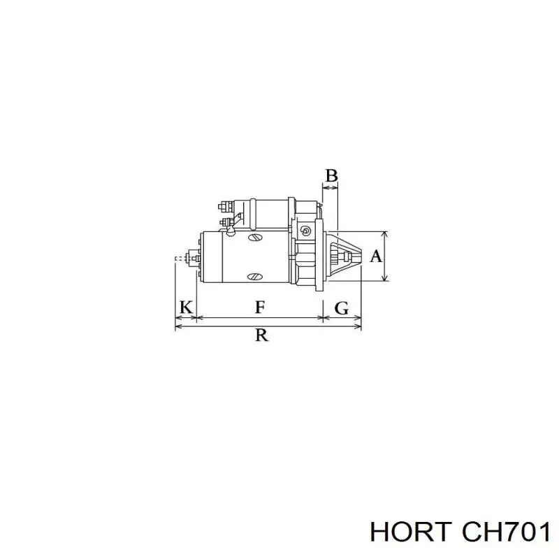 Стартер CH701 Hort