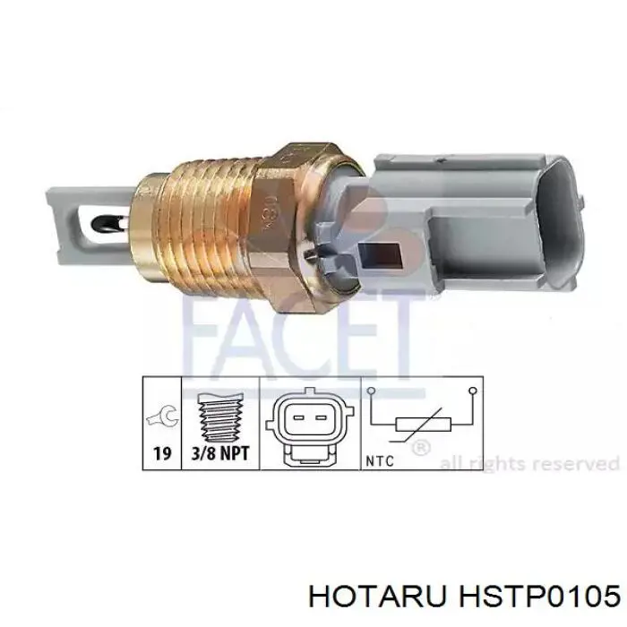 Датчик дроссельной заслонки  Hotaru HSTP0105 цена, от 16.84 USD