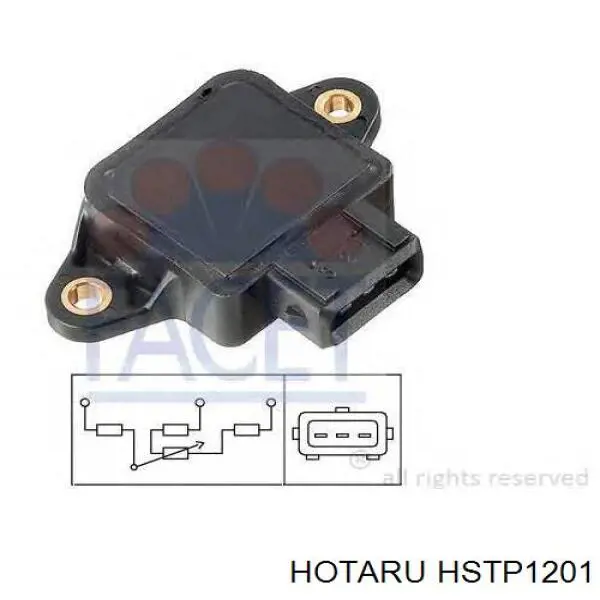 HSTP1201 Hotaru Датчик положения дроссельной заслонки