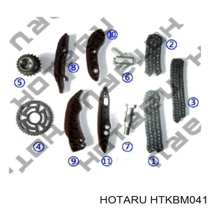 HTK-BM04-1 Hotaru cadeia do mecanismo de distribuição de gás, kit