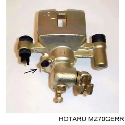 MZ70GERR Hotaru суппорт тормозной задний правый