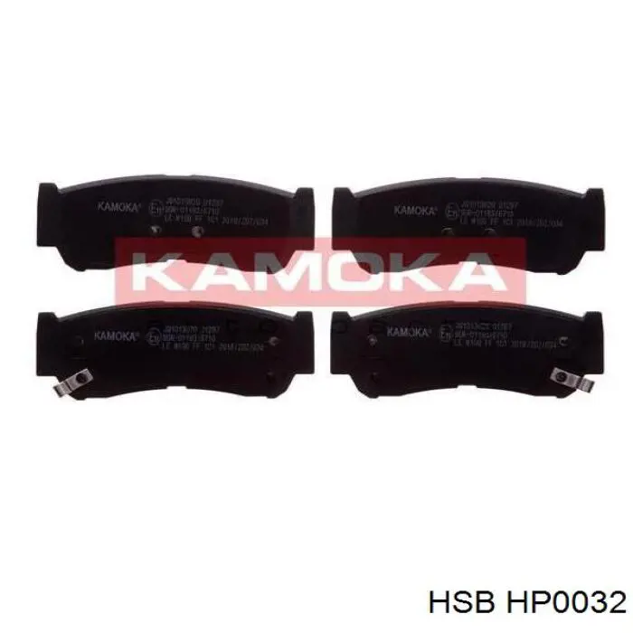 Колодки дисковые  HSB HP0032 цена, от 15.21 USD