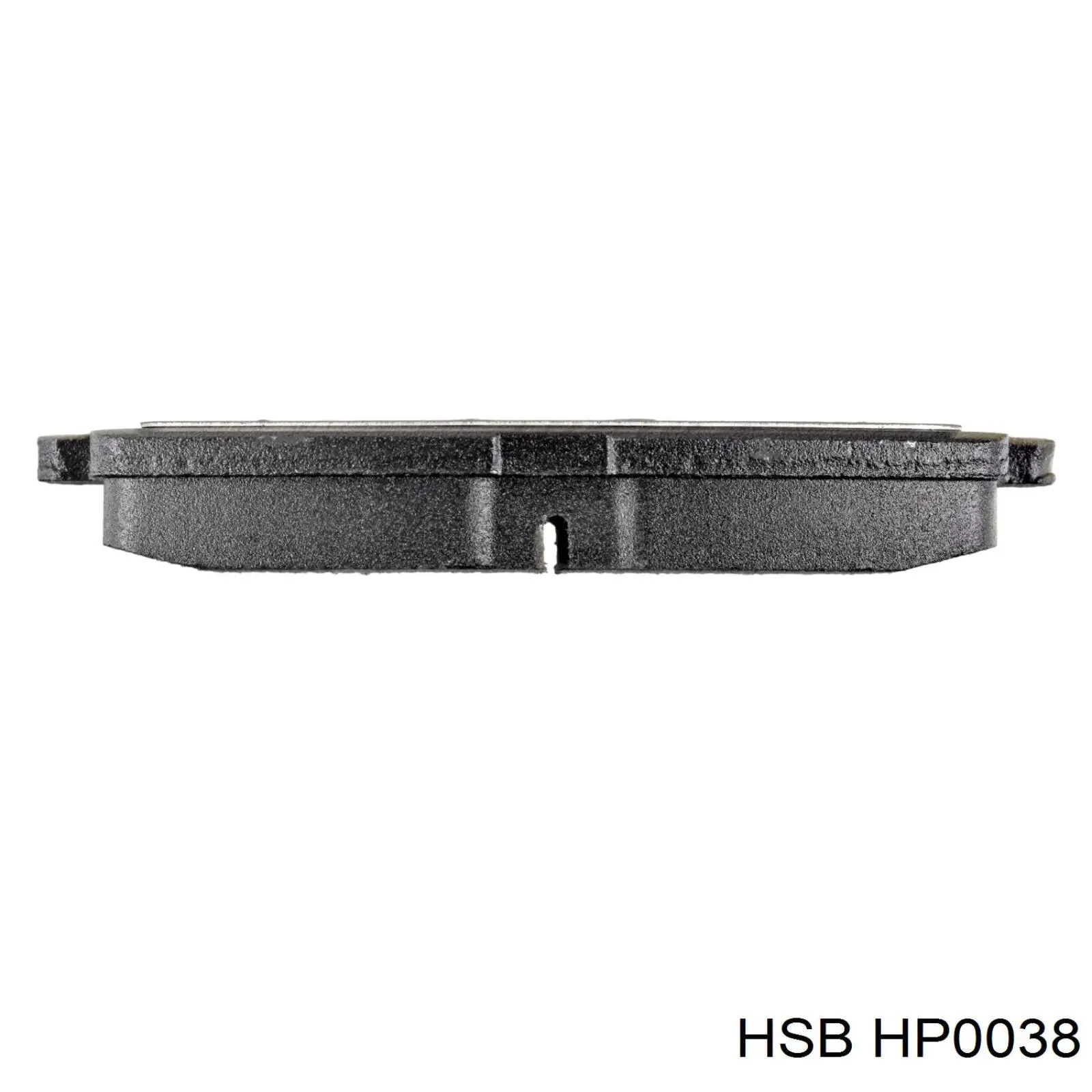 HP0038 HSB Колодки тормозные дисковые комплект
