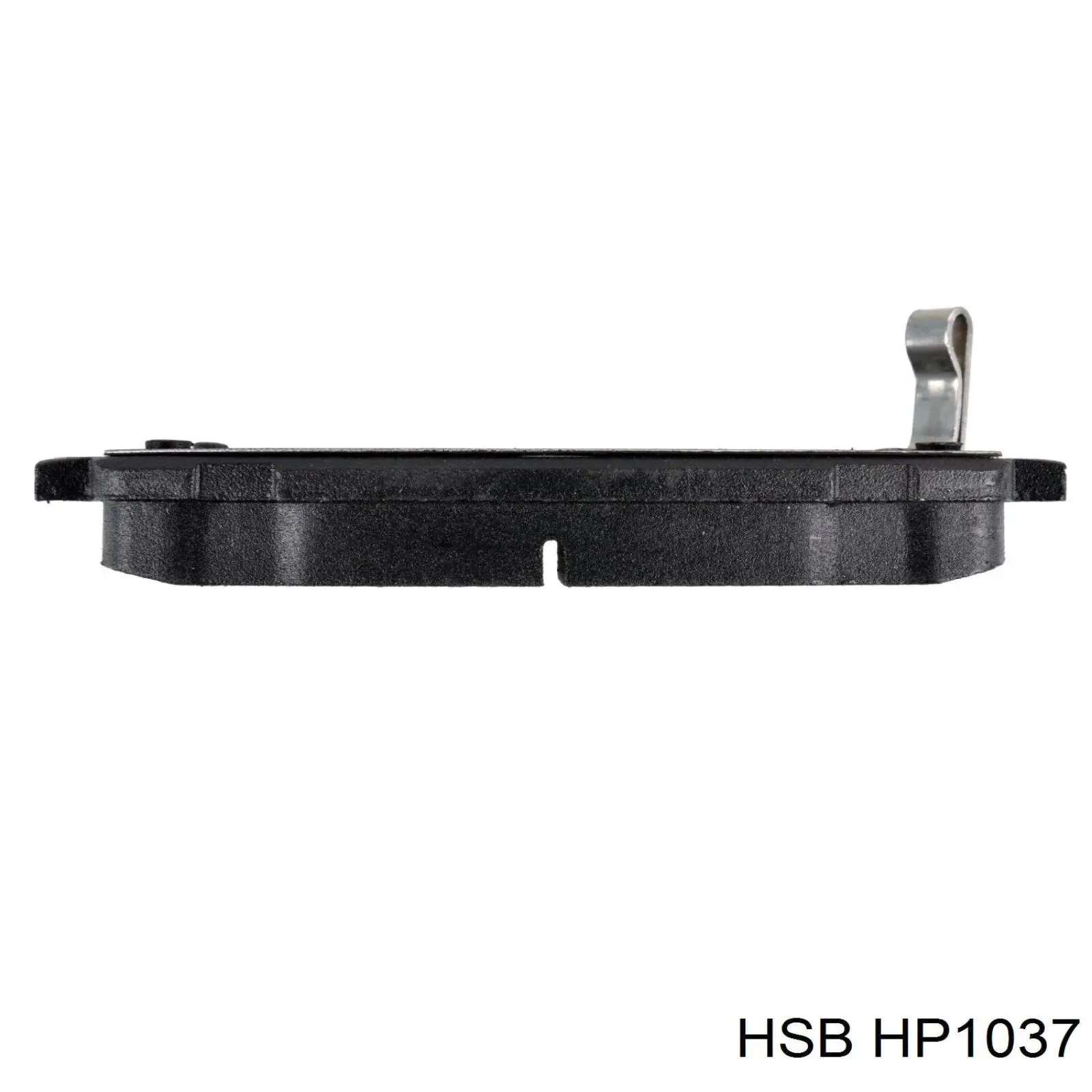 Купить HP1037 HSB Колодки тормозные задние, дисковые