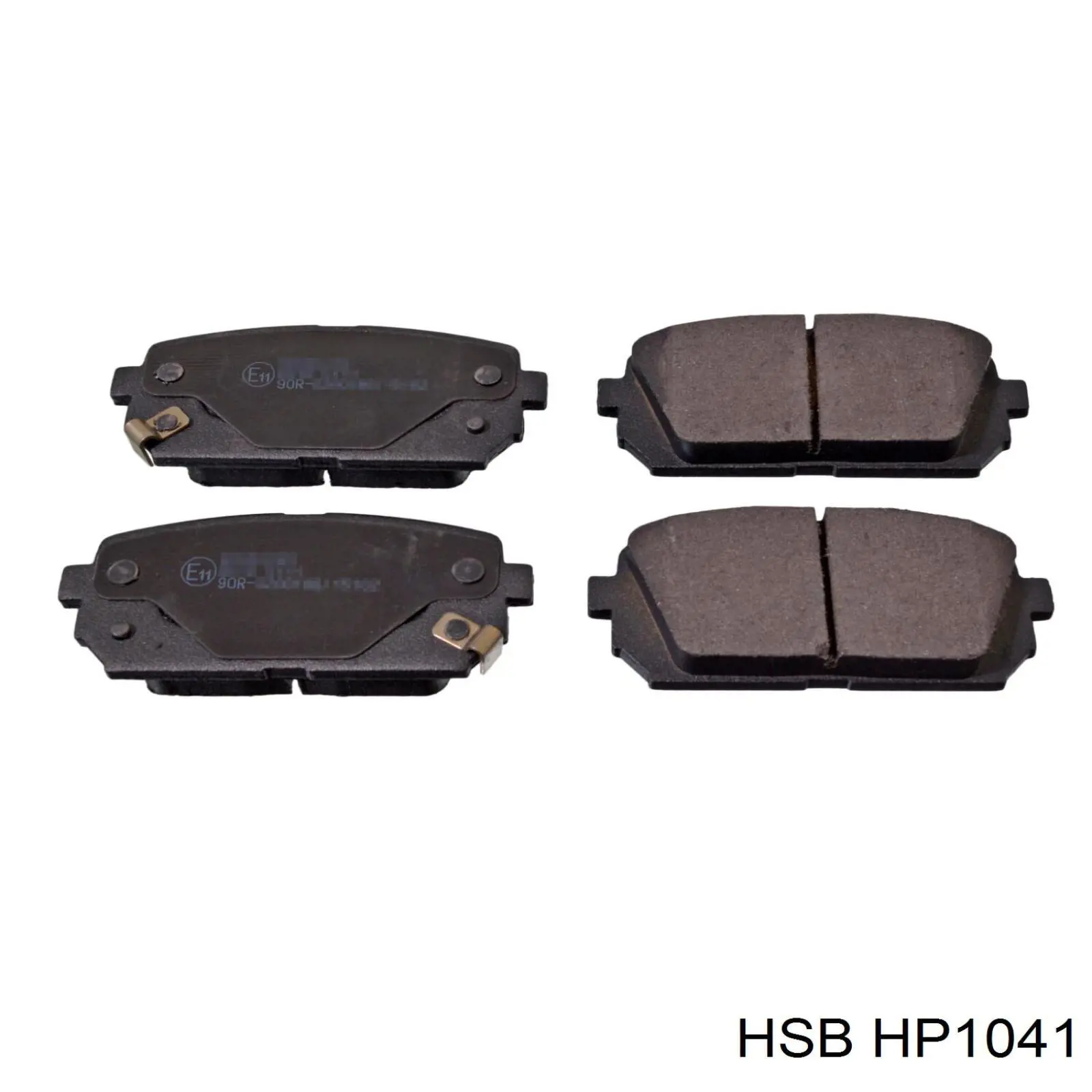 HP1041 HSB Колодки тормозные дисковые комплект