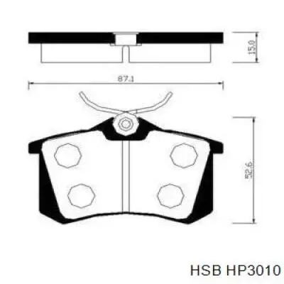 7711946192 Renault (RVI) Колодки тормозные дисковые комплект