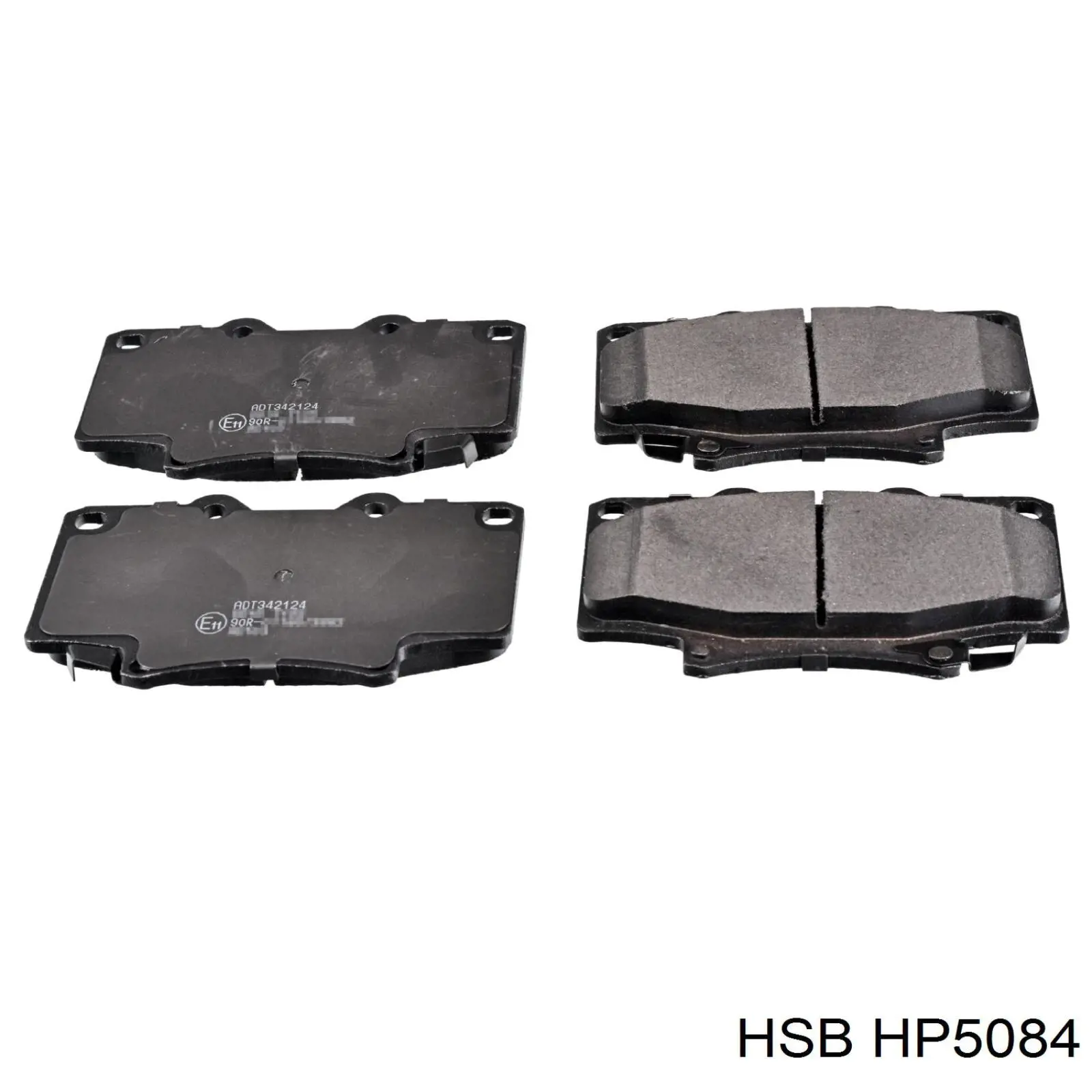 HP5084 HSB Колодки передние