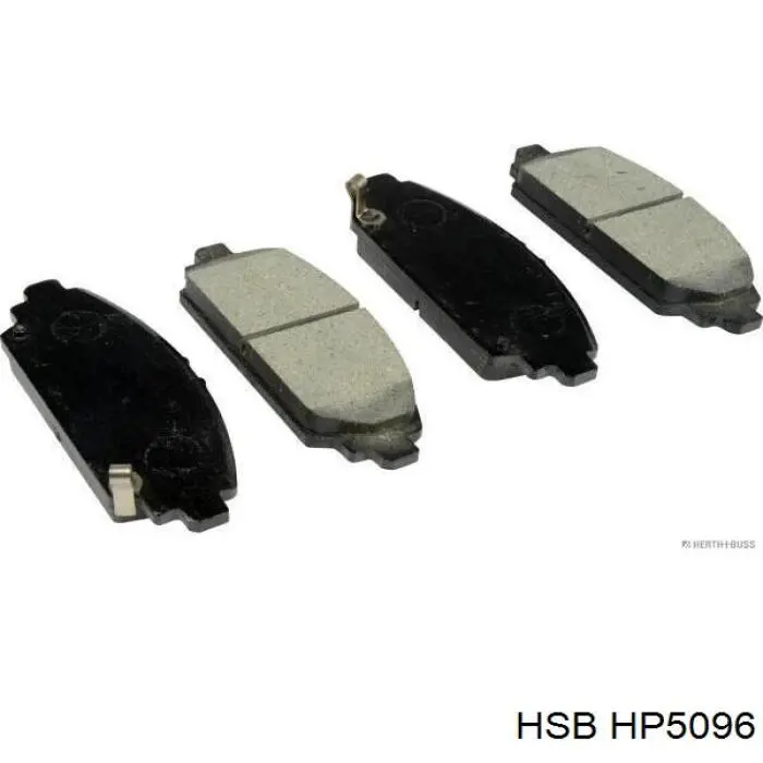 Передние тормозные колодки HP5096 HSB