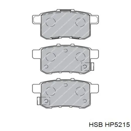 Колодки дисковые  HSB HP5215 цена, от 15.81 USD