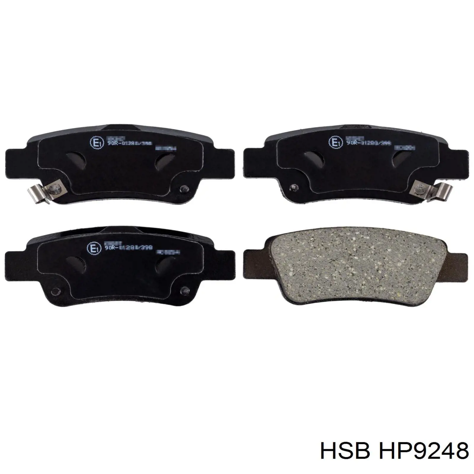 Купить HP9248 HSB Колодки тормозные задние, дисковые