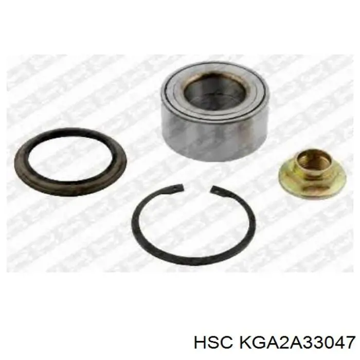 Комплект подшипника ступицы колеса HSC KGA2A33047 цена, от 19.99 USD