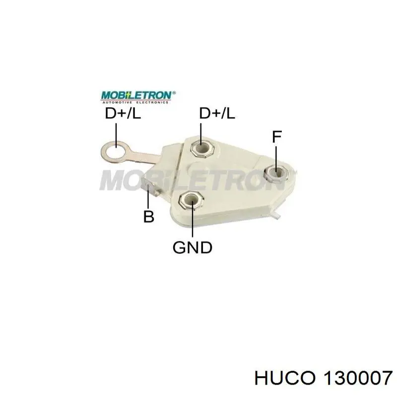 130007 Huco реле-регулятор генератора (реле зарядки)