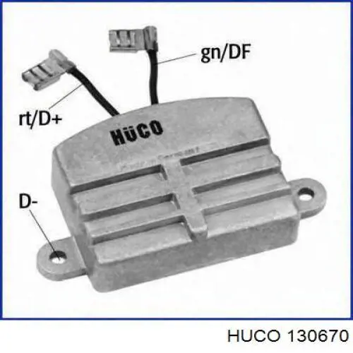 130670 Huco реле-регулятор генератора (реле зарядки)