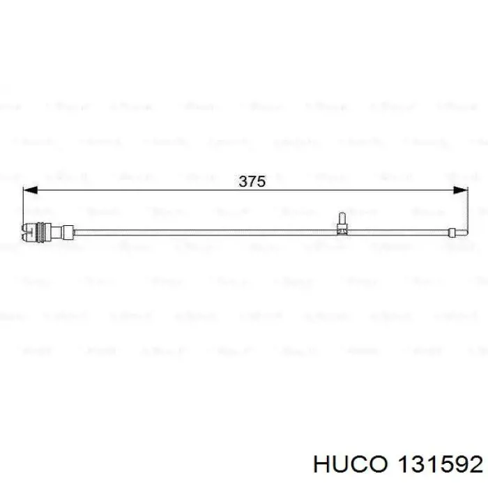 Купить 131592 Huco Датчик АБС задний