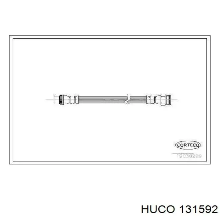 131592 Huco Датчик АБС (ABS) задний