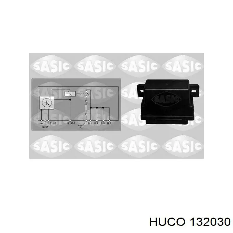 Купить 132030 Huco Реле свечей накала