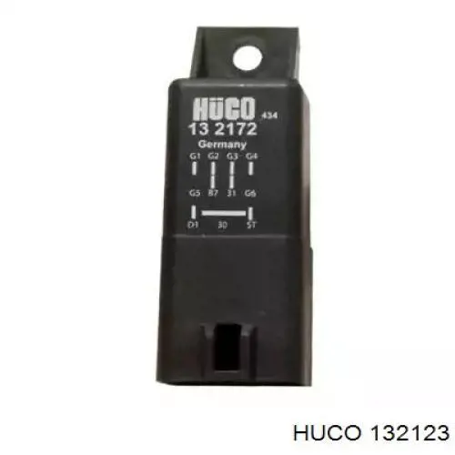 132123 HUCO Relé de los calentadores original y equivalente