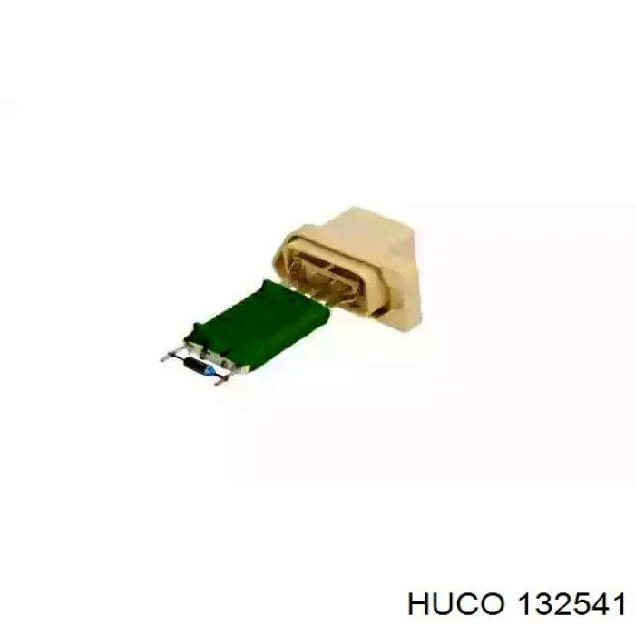 132541 Huco резистор (сопротивление вентилятора печки (отопителя салона))