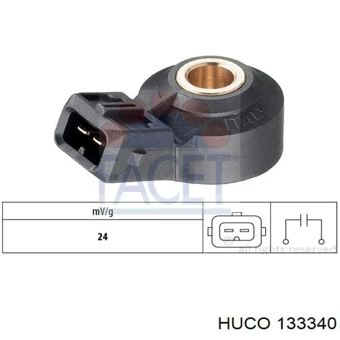 133340 Huco Электробензонасос